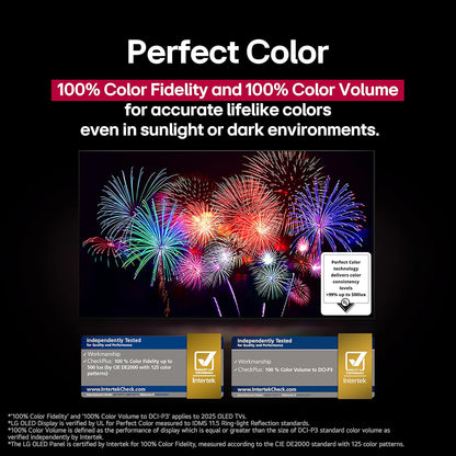 LG 83-Inch Class OLED evo AI 4K C5 Series Smart TV w/Dolby Atmos, Dolby Vision, HDR10, AI Super Upscaling 4K, Filmmaker Mode, Wow Orchestra, Alexa Bui