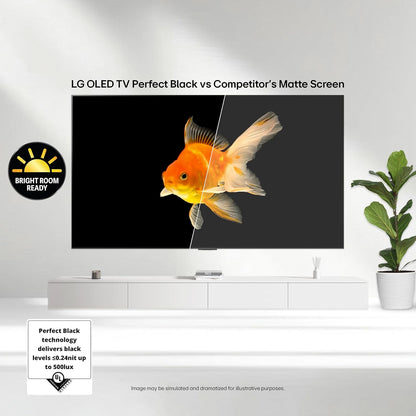 LG 83-Inch Class OLED evo AI 4K C5 Series Smart TV w/Dolby Atmos, Dolby Vision, HDR10, AI Super Upscaling 4K, Filmmaker Mode, Wow Orchestra, Alexa Bui