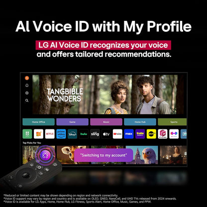 LG 83-Inch Class OLED evo AI 4K C5 Series Smart TV w/Dolby Atmos, Dolby Vision, HDR10, AI Super Upscaling 4K, Filmmaker Mode, Wow Orchestra, Alexa Bui